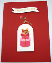 Especially For You Hat Box Card